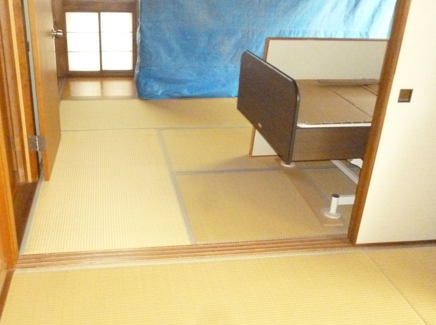 仙台市太白区・居室の床材変更施工前