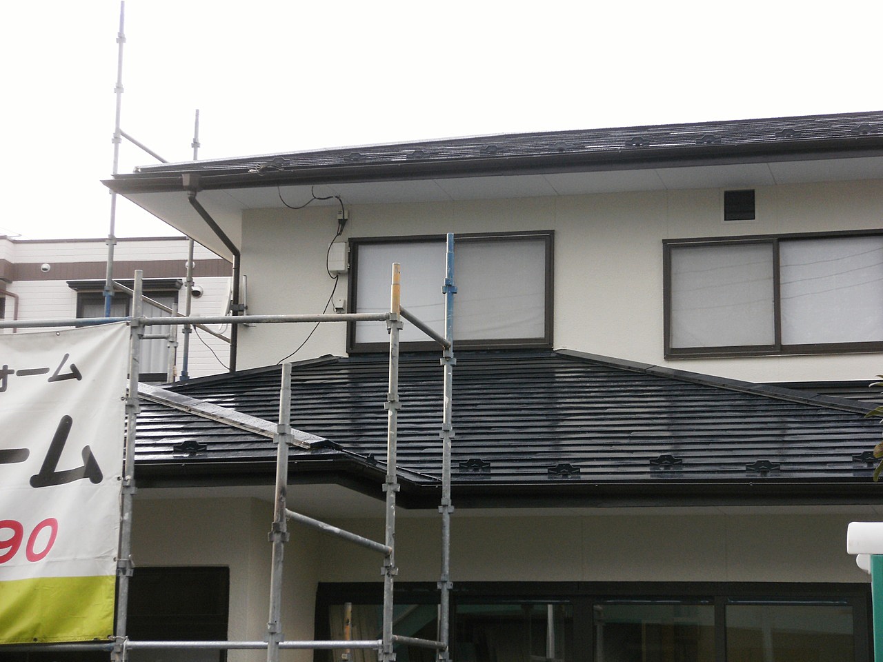 仙台　Ｗ様1　屋根外壁塗装　リフォーム前